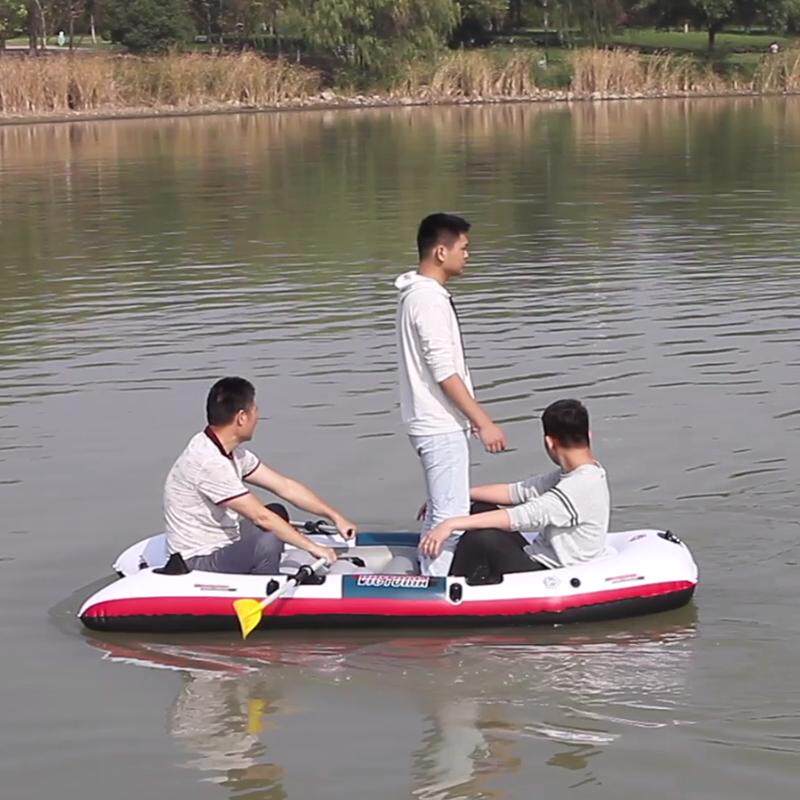充气气船橡皮艇船特加厚双人冲锋皮划艇家用小船皮划艇充气艇