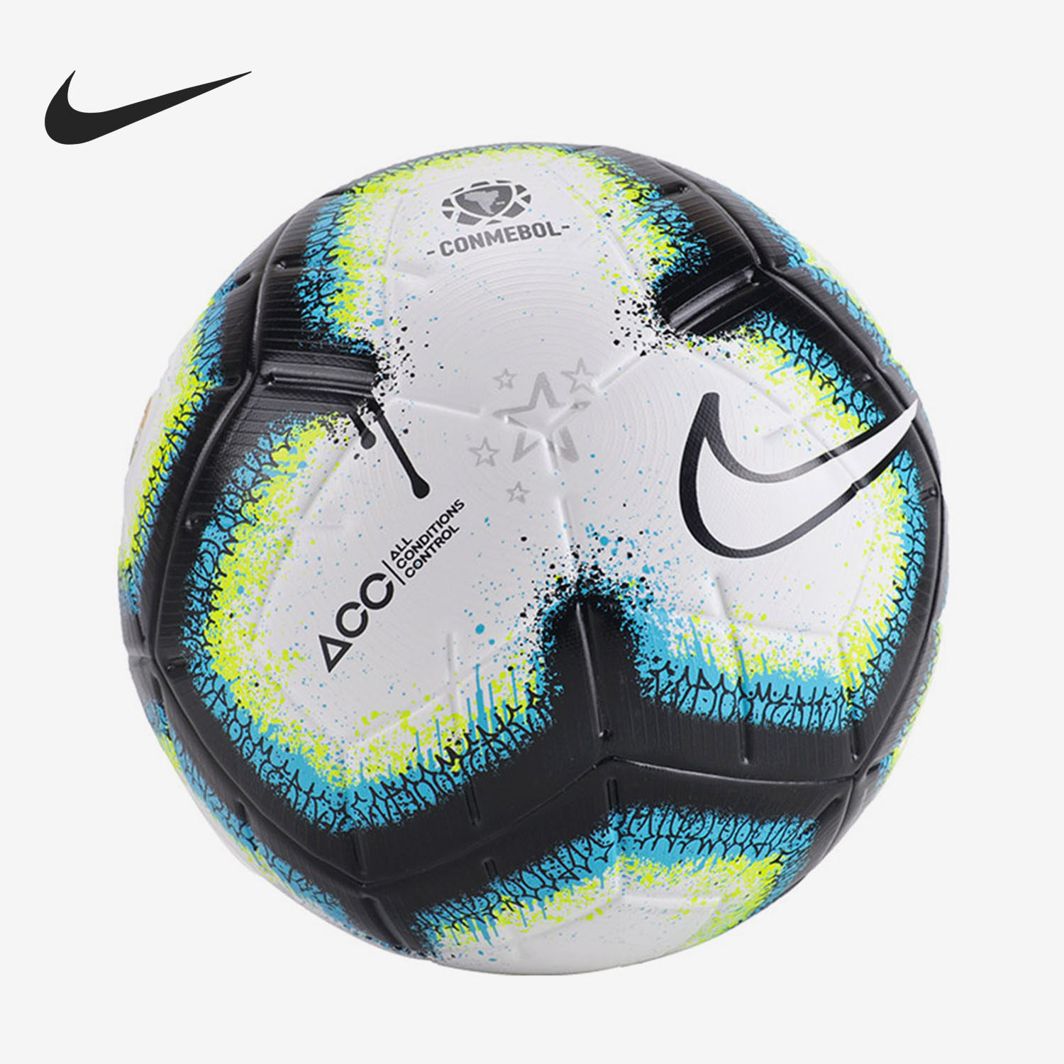 nike耐克正品ifa美洲杯比赛粘合5号真皮耐磨足球