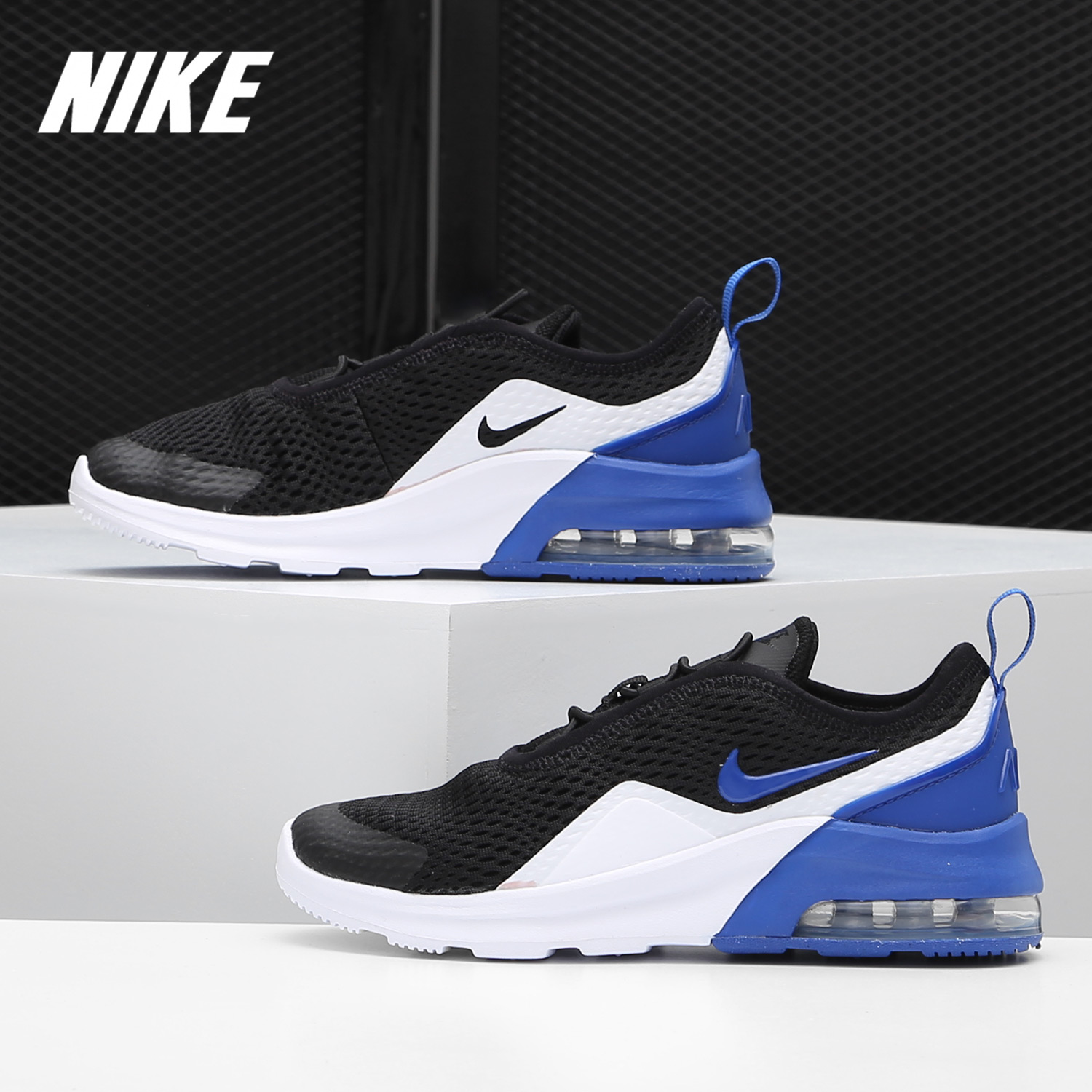 nike耐克正品2019新款airmaxaxis男童女童气垫鞋运动鞋