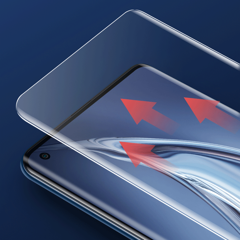 适用小米10s至尊版pro原厂热弯膜u手机贴软全屏覆盖pet出高清无孔