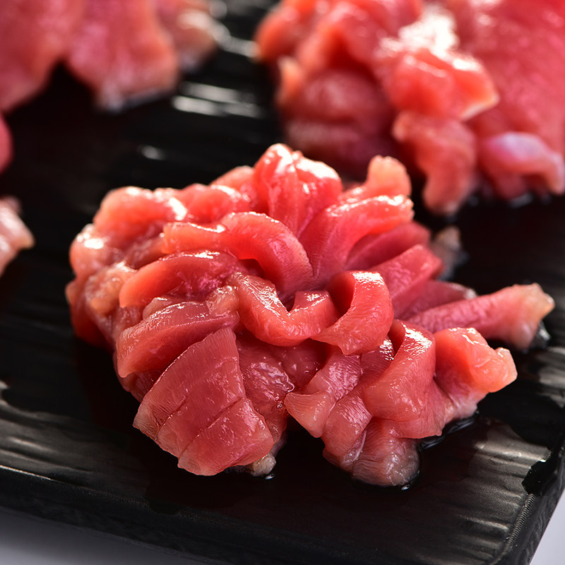 华英食品 优选鸭胗花200g新鲜冷冻鸭肫切花火锅食材配菜鲜切鸭盹