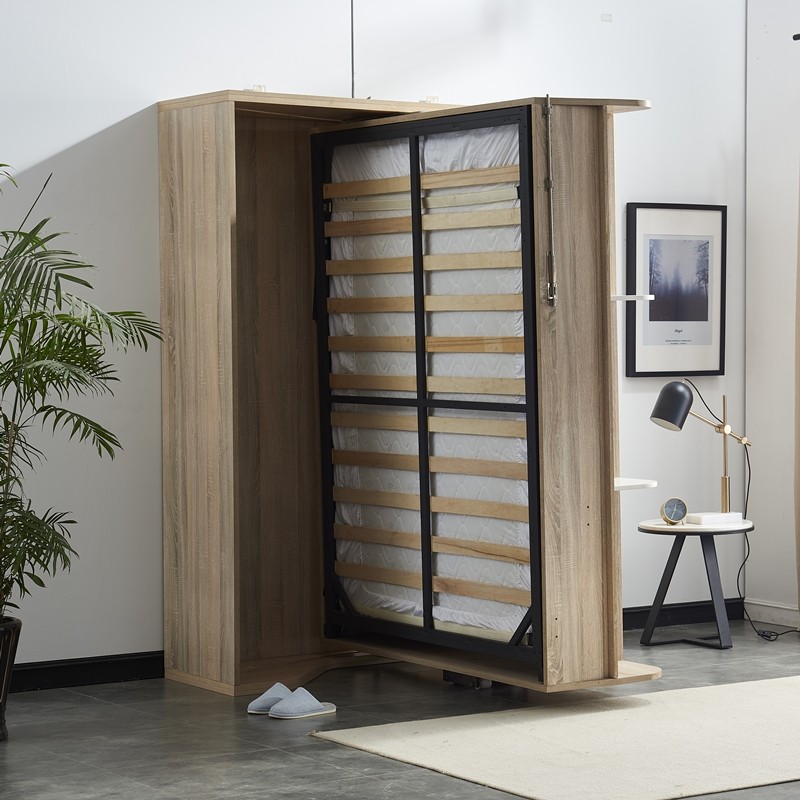 旋转床五金配件隐形床折叠床书柜翻转壁床多功能网红上翻床墨菲床