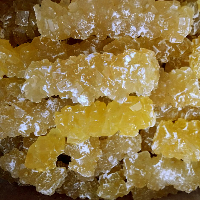 新疆特色手工古法老冰糖黄冰糖多晶冰糖大块冰糖蜂蜜冰糖500克