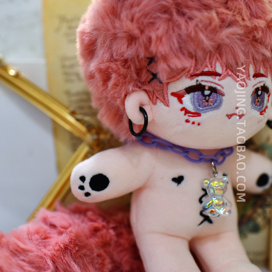 棉花娃娃耳饰耳环bjd用耳饰品配饰甜酷十字架棉花娃娃