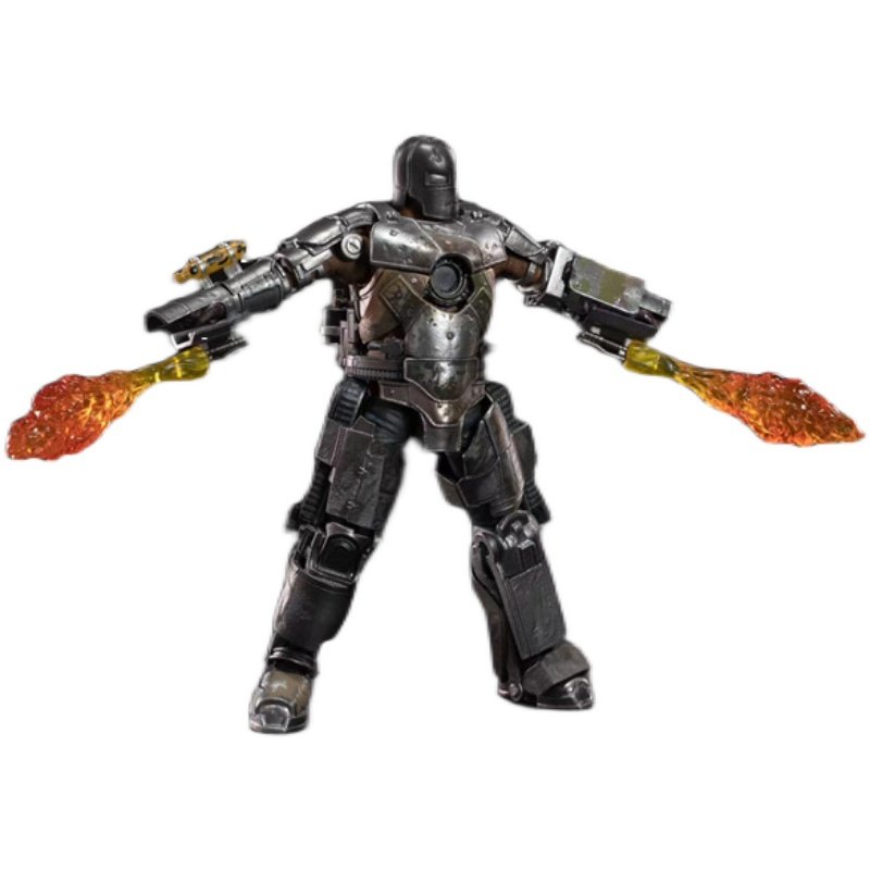 中动钢铁侠mk1漫威机甲人偶手办玩具机器人模型潮玩盲盒