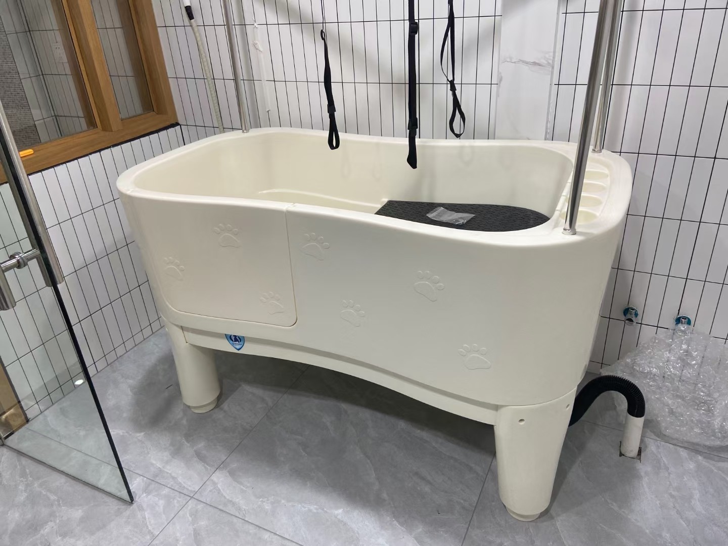 宠物春舟美容泰迪金毛大型狗狗浴缸浴池洗澡浴池