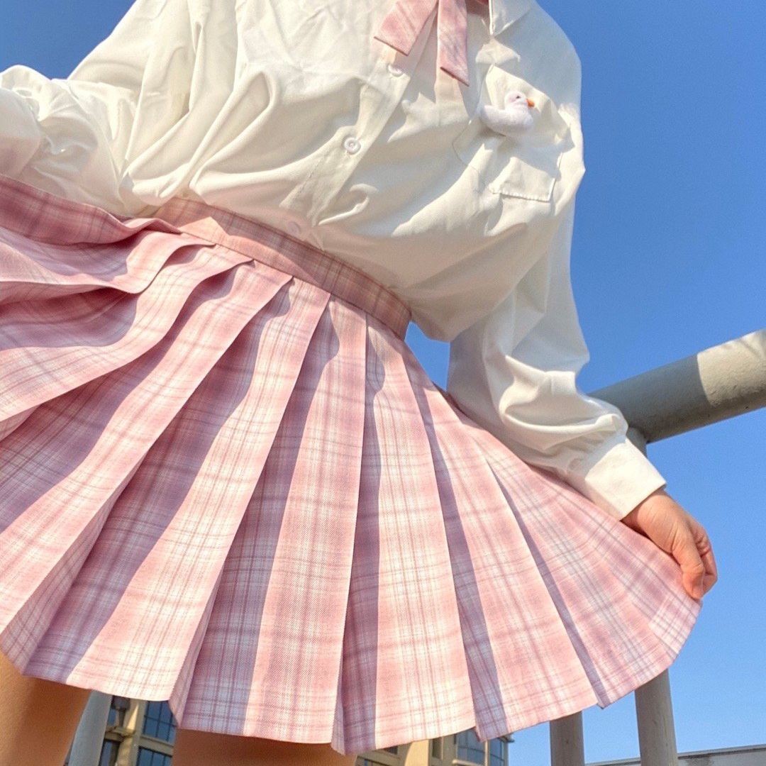 2020新款年春春季秋水jk少女心事jk格裙民族服装