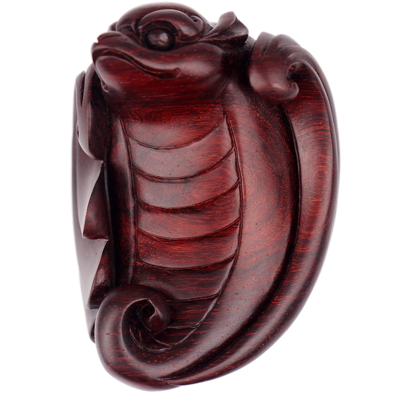 梨香院印度小叶叶紫檀木蝙蝠手把男士随身把玩木雕