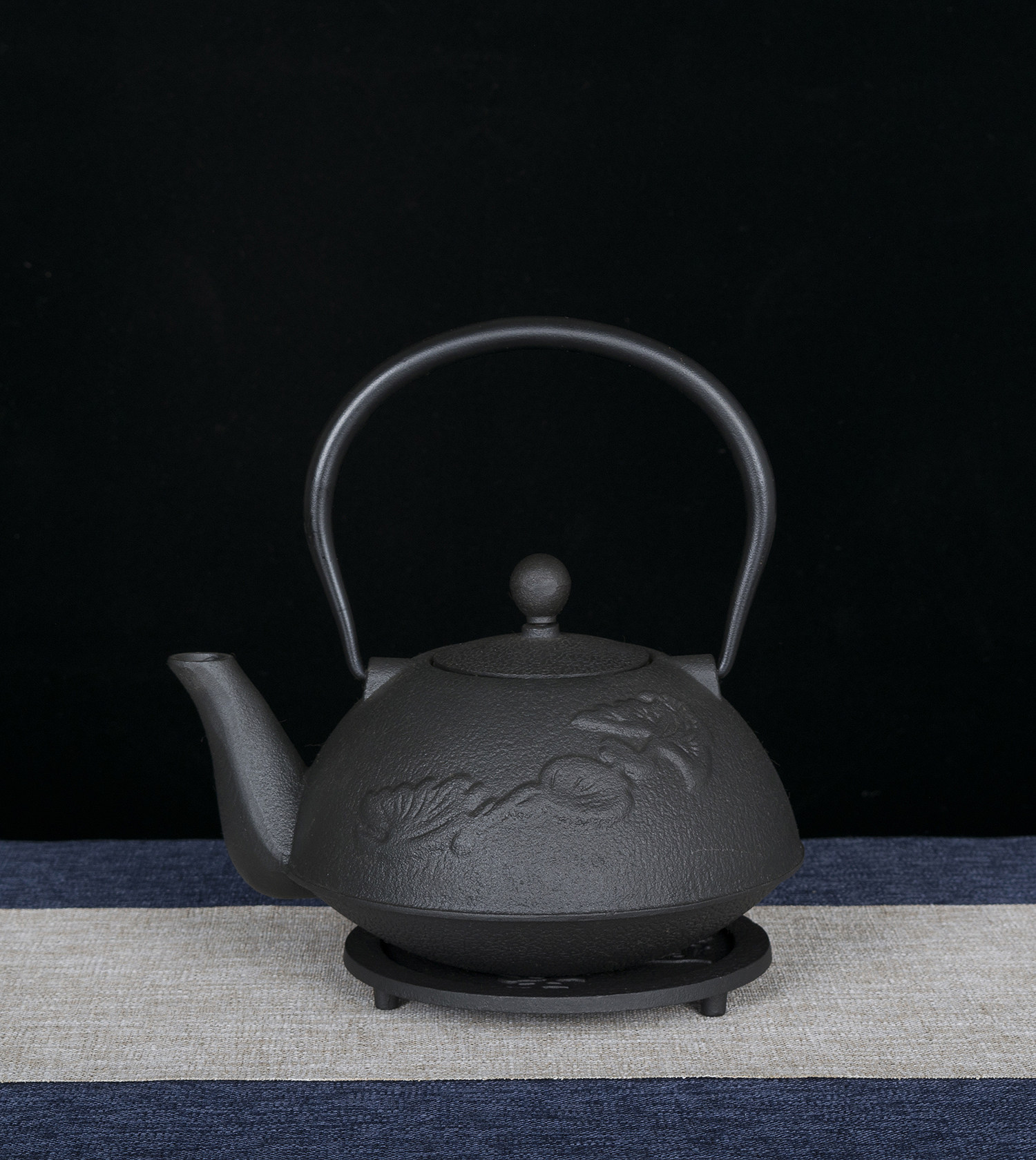 涂层铸铁壶铁茶壶非遗铁壶烧水壶高档礼品商务活动茶壶