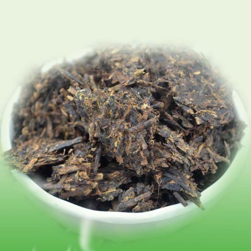 湖南安化陈年老年老梗老2012年金花老粗粗茶500g安化黑茶