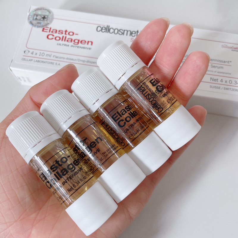 瑞士cellcosmet瑞妍强化弹力胶原精华液10ml装紧淡化液态精华