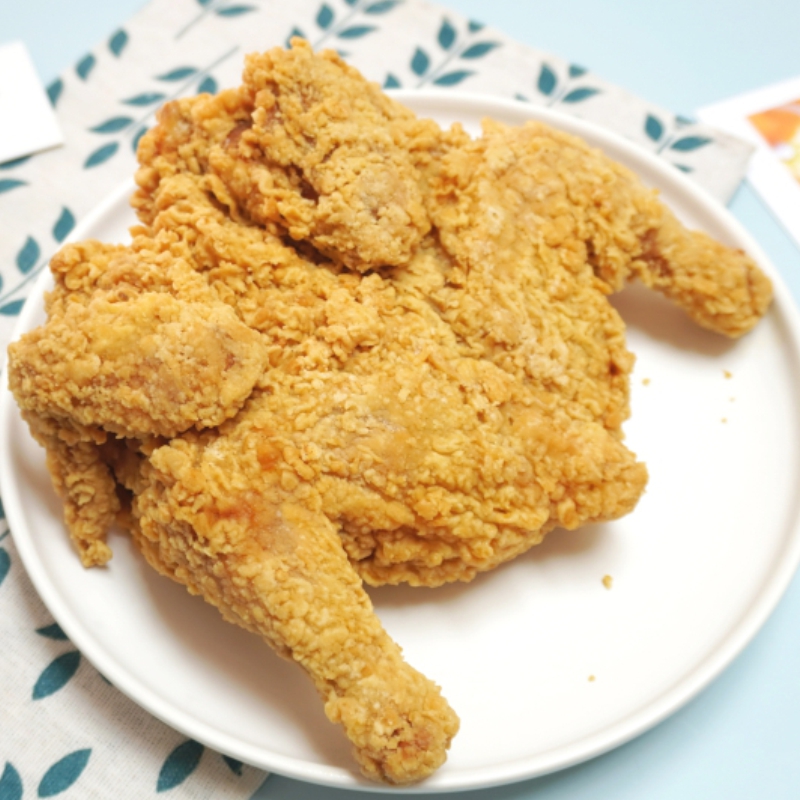 炸鸡盛大脆皮原味冷冻半成品裹粉调理油炸童子整鸡