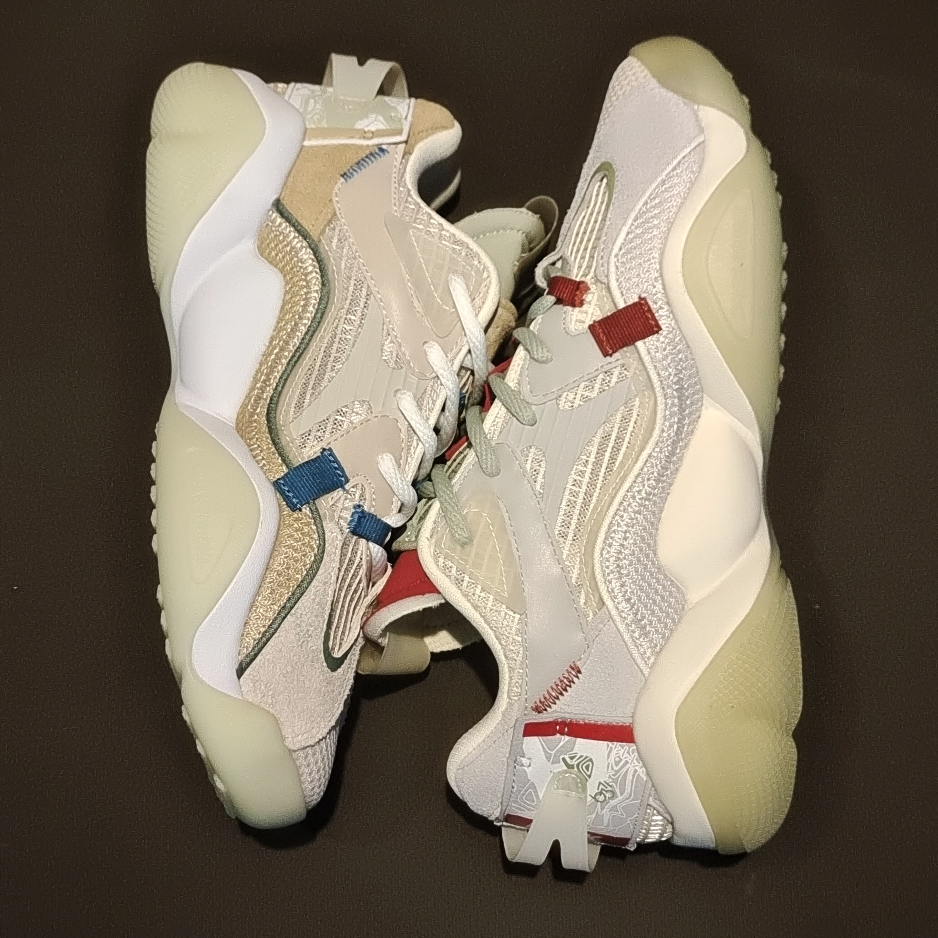 匹克男鞋态极6371系列夏季轻便男款休闲透气复古潮流增高鞋老爹鞋