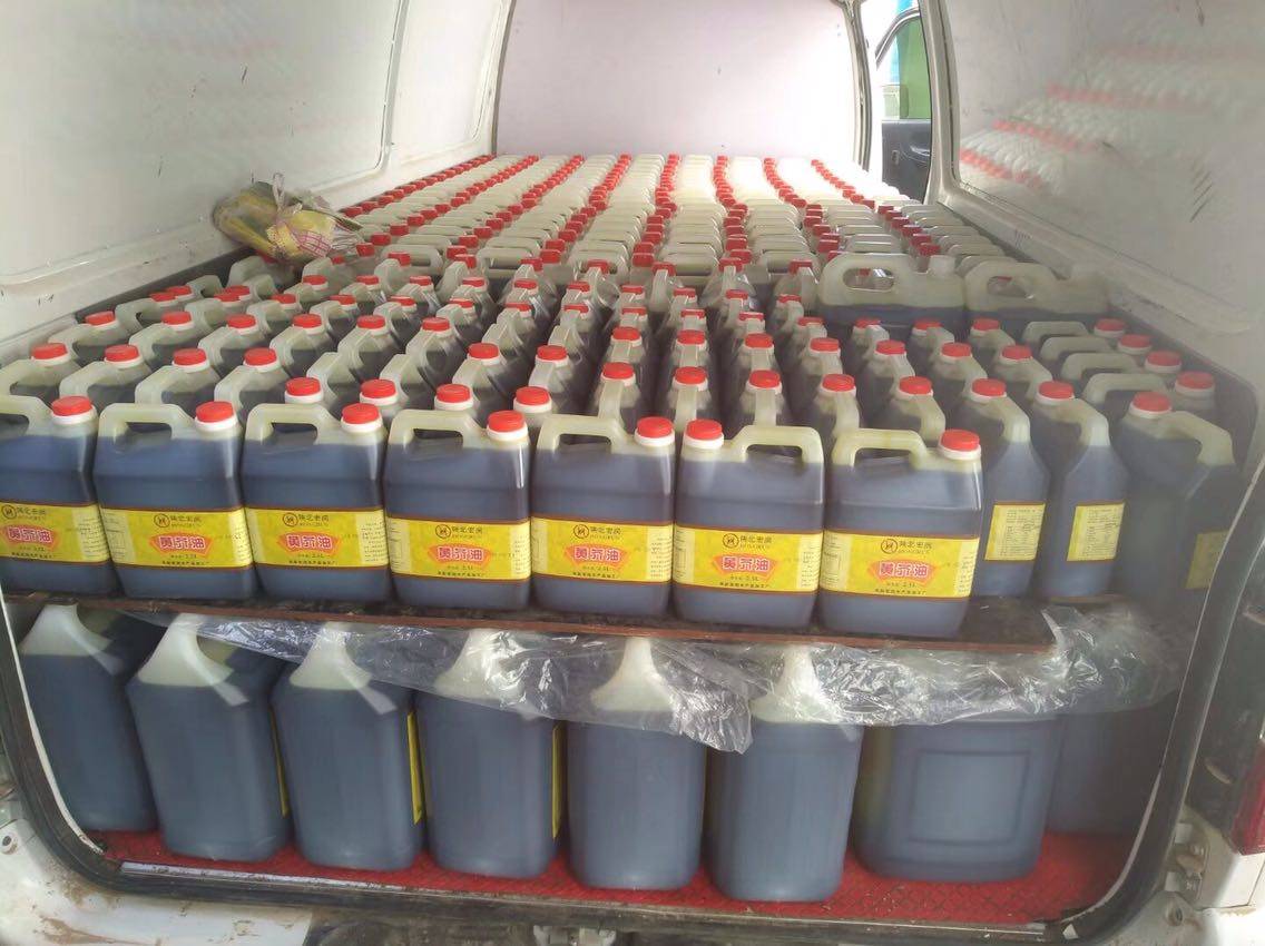 黄芥油陕北宏润吴起特产油坊压榨黄盖油醇香食用油其它