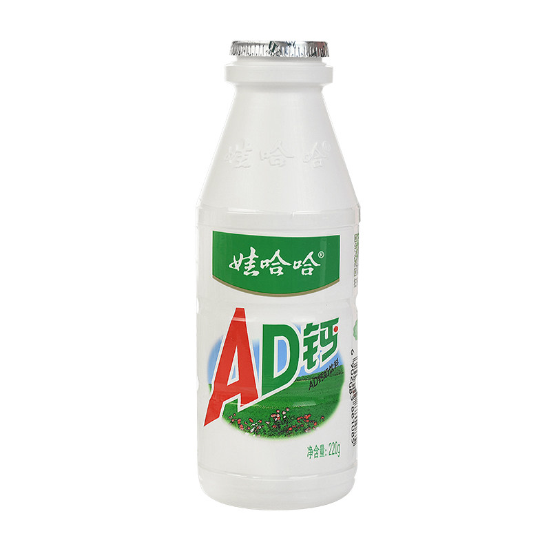 饮品娃哈哈ad钙奶整箱220ml8瓶乳酸菌儿童酸奶含乳饮料