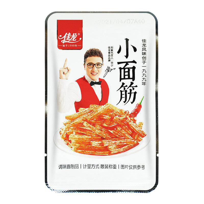 怀旧佳龙辣条面筋散装儿时小吃休闲网红零食面筋制品