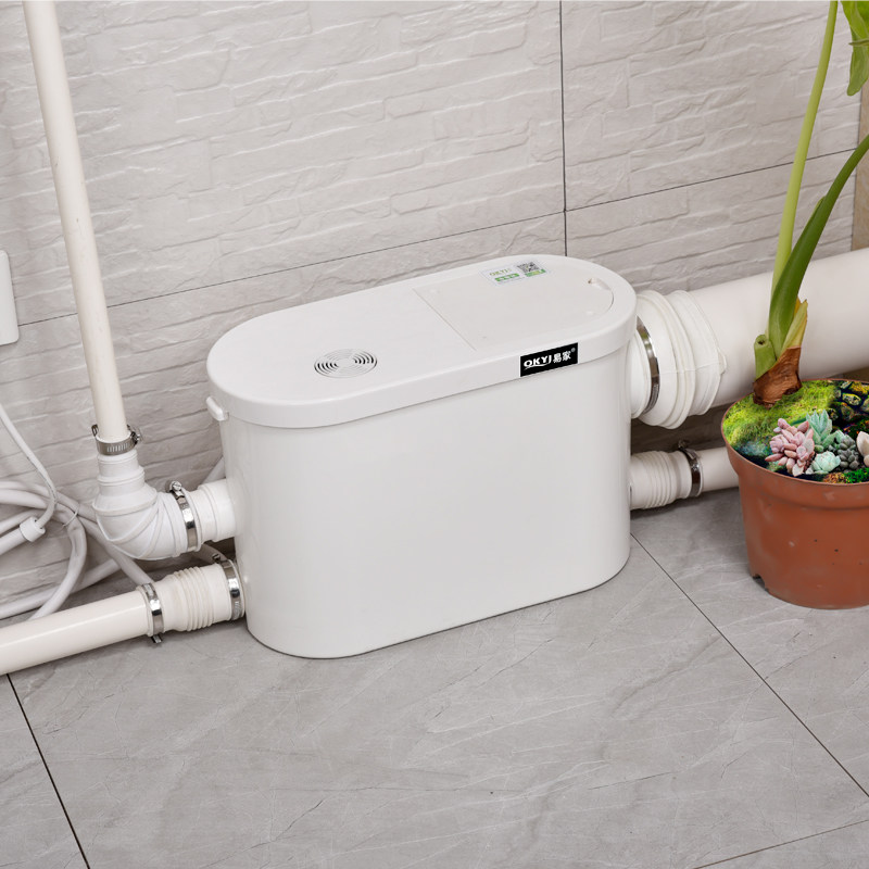 okyj易家污水提升泵地下室抽水泵电动粉碎马桶大功率排污装置出口