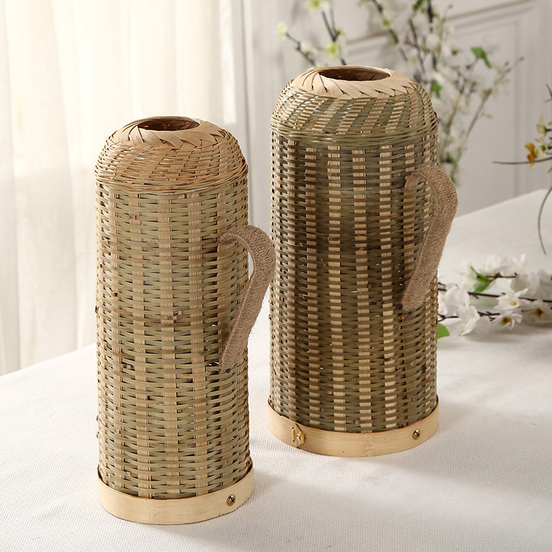 热水瓶手工竹编保温暖壶暖瓶开水水瓶水壶复古竹编