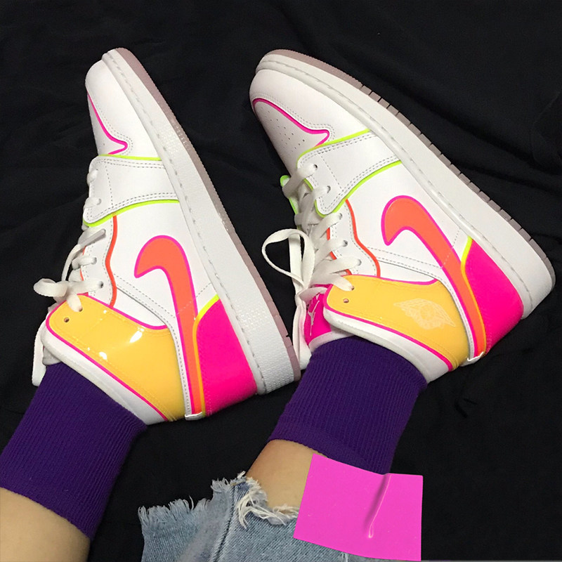 tomairjordanmidaj1女子糖果糖果果果冻篮球篮球鞋