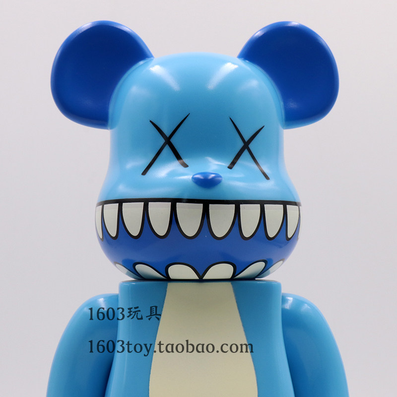 bearbrick积木熊公仔联名xx蓝牙潮玩盲盒模型手办潮玩盲盒