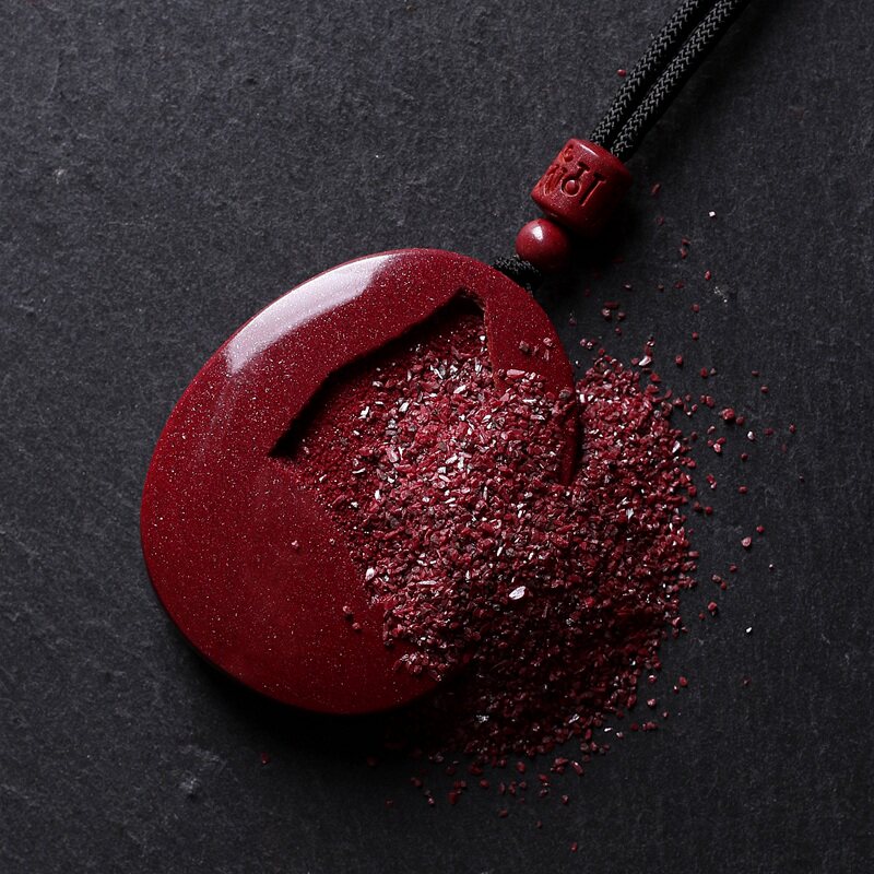 带证书朱砂手串女999黄金鼠年有米儿童配饰品本命年红色圆珠手链