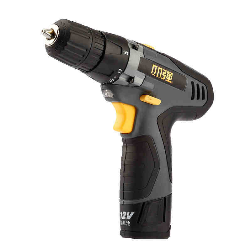 电钻小强充电12v充电式手钻多功能家用电动工具螺丝刀电钻