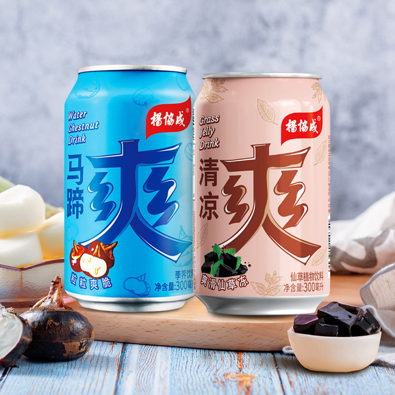 拍两件杨协成马蹄爽清凉爽300ml24罐