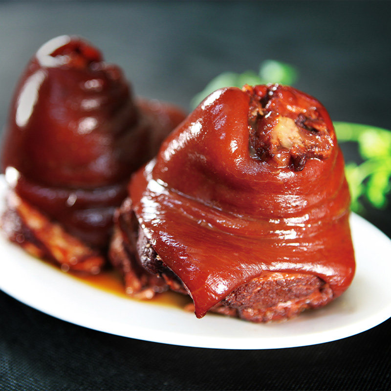 肘子育青225g香卤猪蹄髈红烧猪即食零食卤肉猪肉类