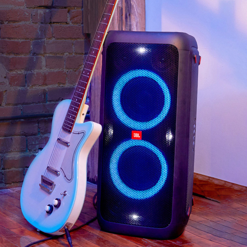 jblpartybox300蓝牙音箱低音炮家用卡拉ok户外派对ktv