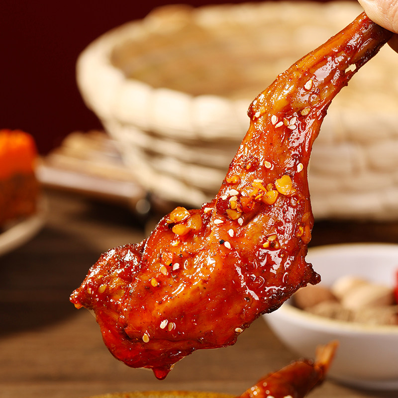 小姐成都四川自贡特产冷吃兔腿麻辣兔肉熟食兔肉干