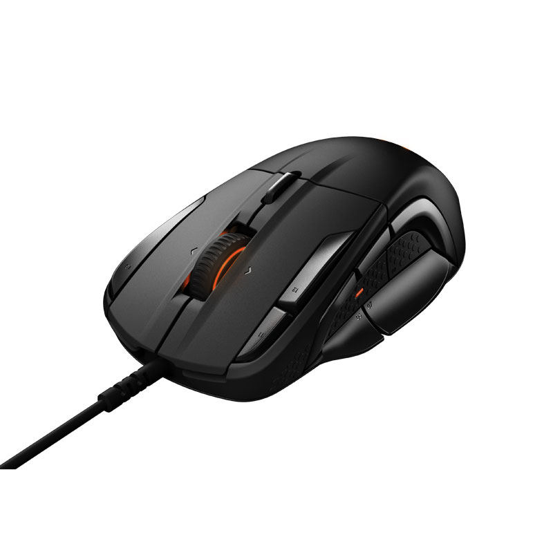 【顺丰包邮】赛睿 rival 600 有线游戏机械鼠标电竞外设双传感器配重