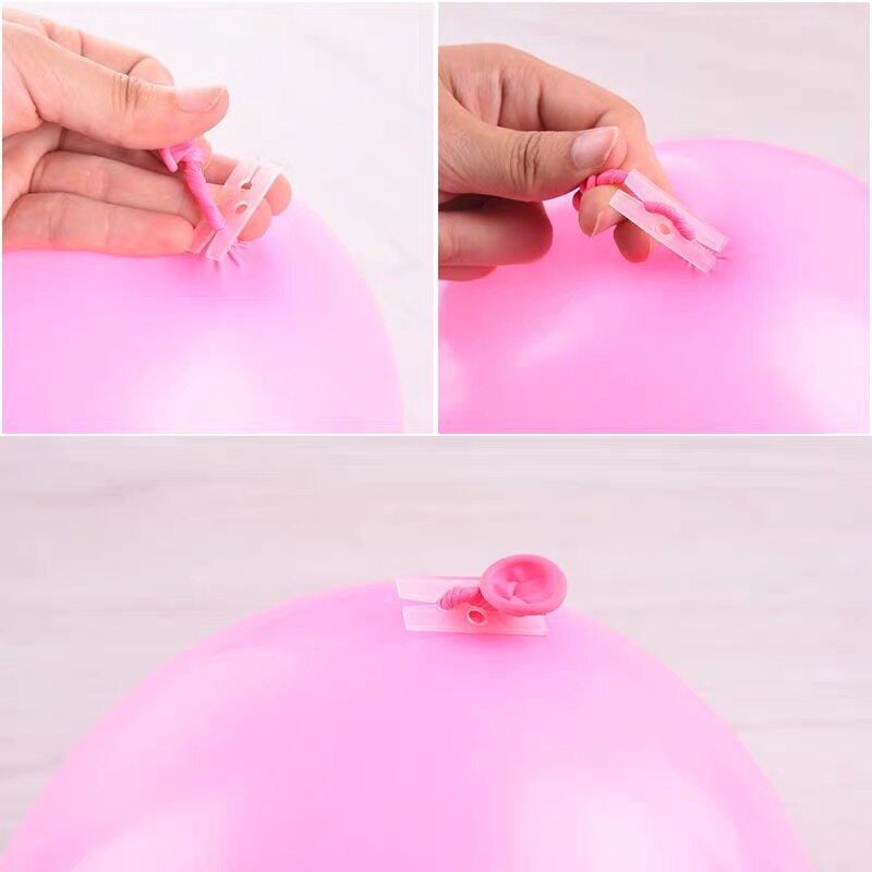 气球封口结婚婚庆用品夹子配件打结工具气球