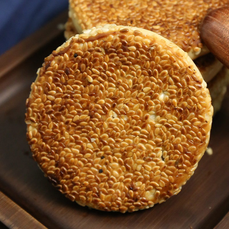 麻饼御园手工四川特产红糖椒盐盐土老式月饼传统糕点