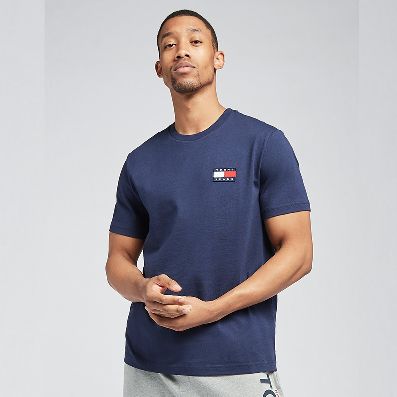 正品代购TOMMY HILFIGER 汤米男装T恤圆领短袖夏款半袖上衣集货