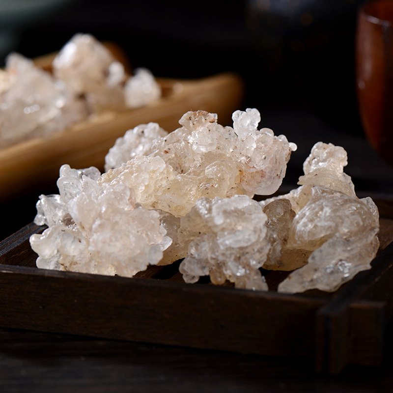 雪燕雪莲莲花植物燕窝桃胶皂角米伴侣50克野生雪燕