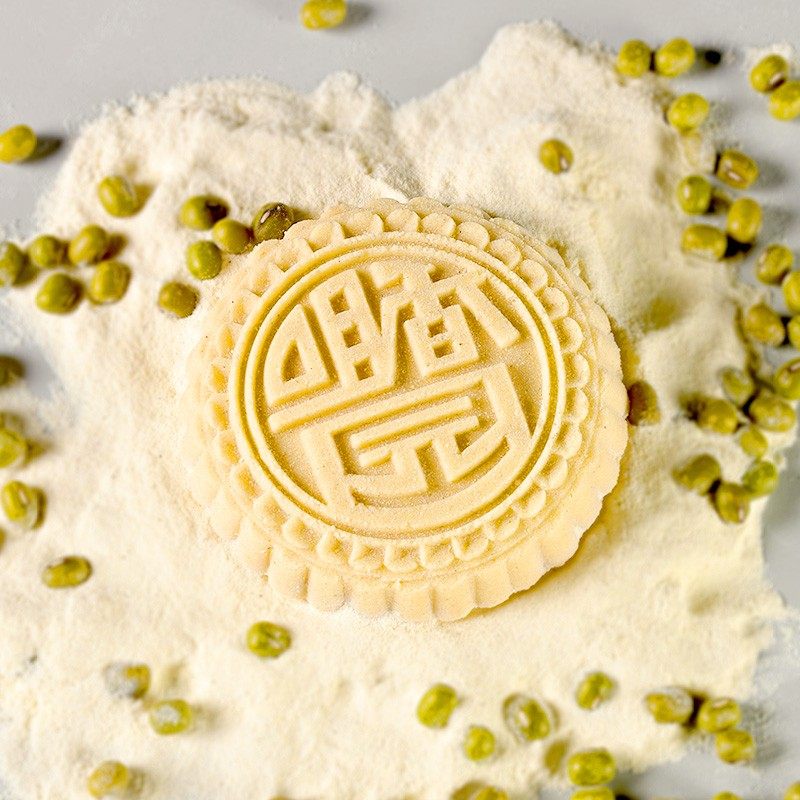 老字号咀香园桶装夹肉杏仁饼广东特产手信零食饼干圆罐装500g