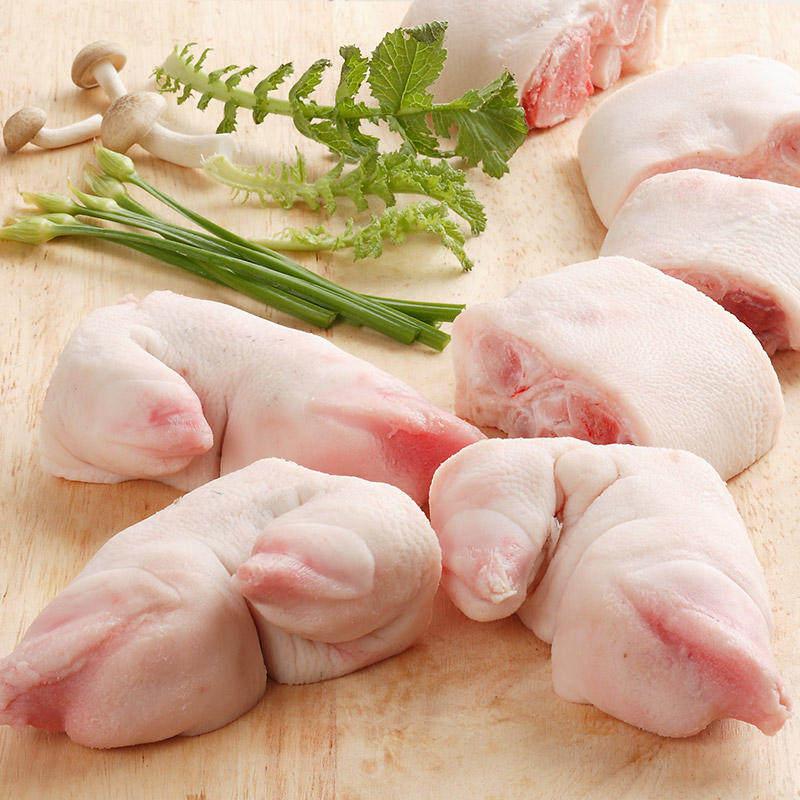 猪手3斤装猪爪猪脚猪蹄猪馆生猪猪肉散养农家其它猪肉类