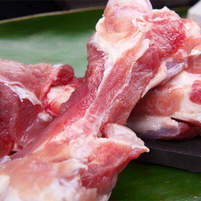 农家散养土猪肉猪棒骨带肉筒骨 大骨 汤骨 猪骨新鲜猪肉农村2斤装