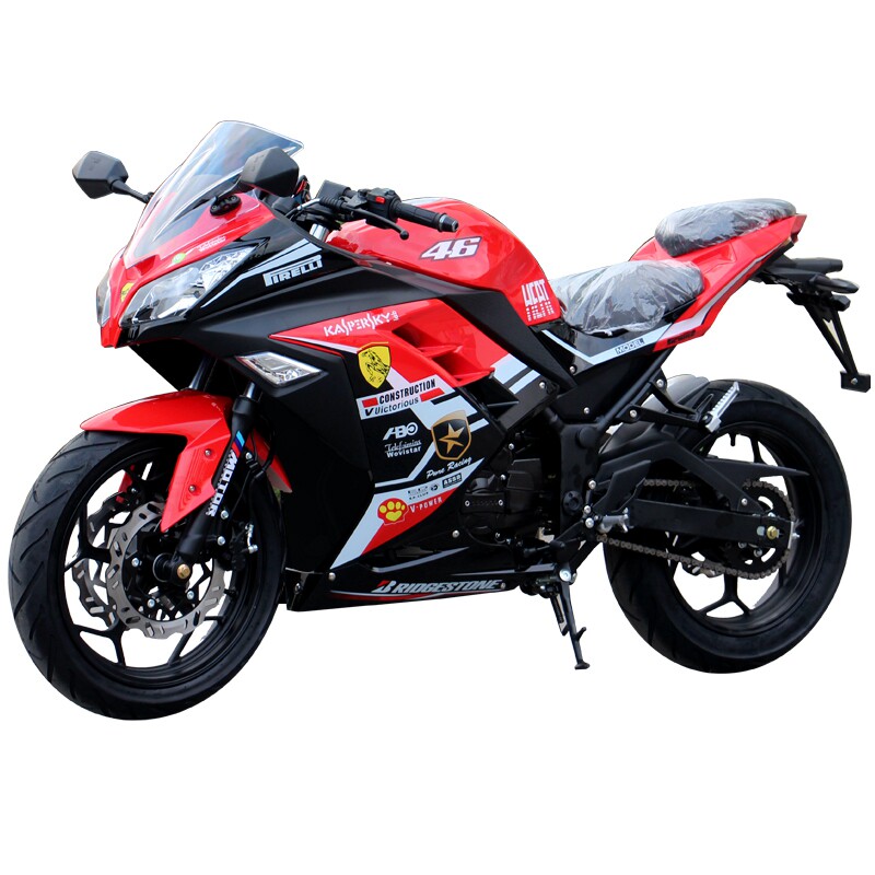 地平线北京公路机车重型跑车摩托车忍者二代上牌摩托车整车