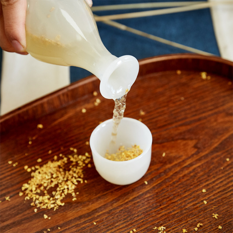 10共10盒20瓶 东吴牌利华酒业老苏州桂花冬酿酒500ml整箱两瓶礼盒