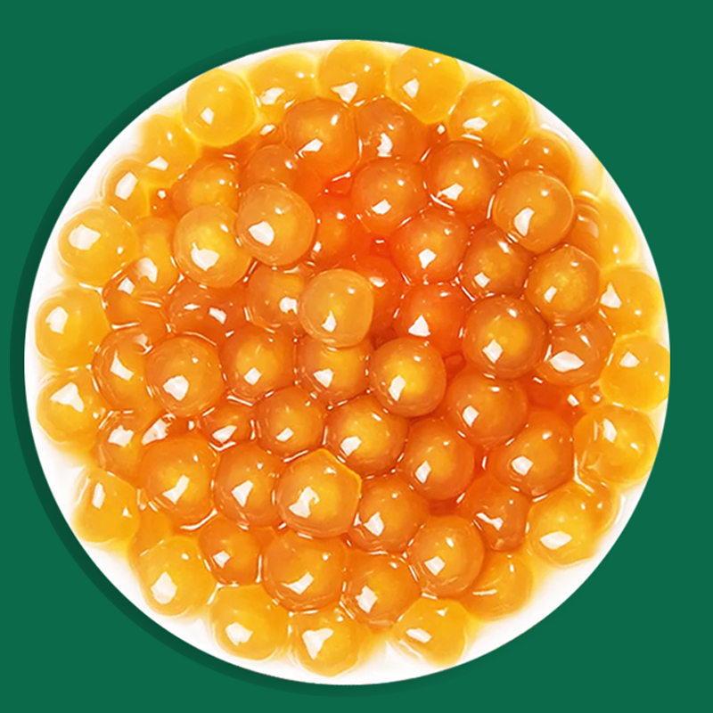 快煮琥珀珍珠粉圆老红红糖糖味樱花免煮速波珍珠奶茶粉