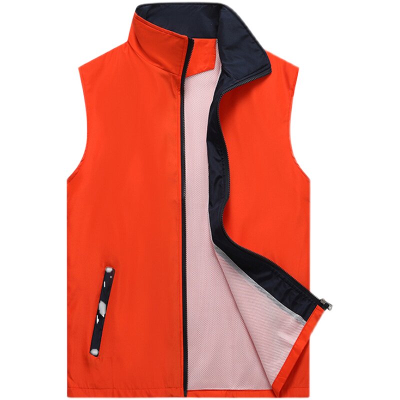 志愿者工作服马甲印字定做商会社工公益广告马夹马甲定制