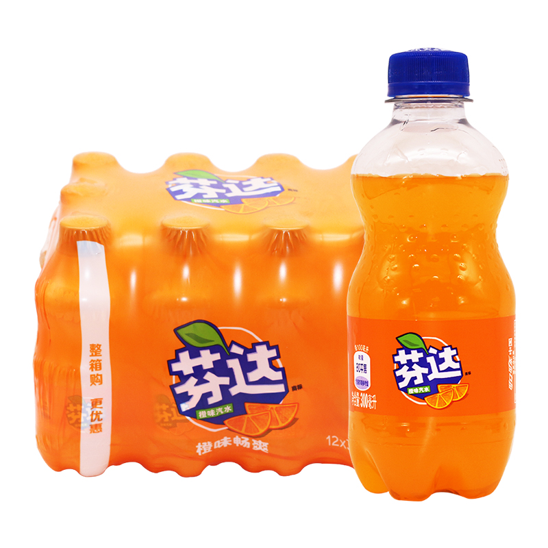 可口可乐300ml迷你小瓶瓶装可乐芬达雪碧组合碳酸碳酸饮料