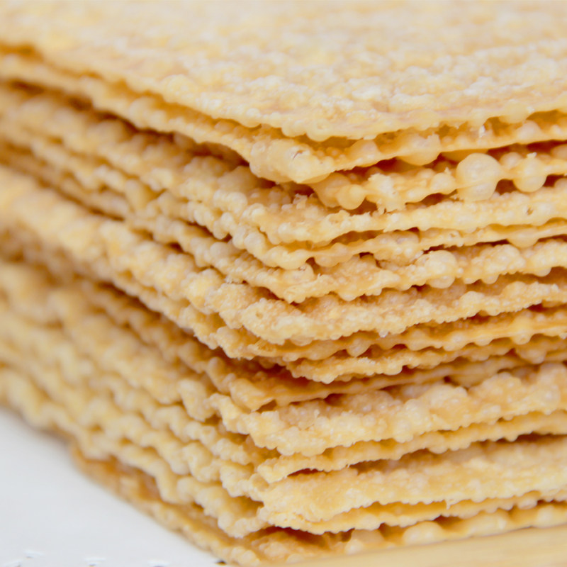 薄脆煎饼果子杂粮专用脆饼脆皮商用40片手抓饼