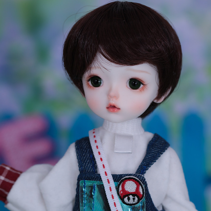 娃娃bjd6分苹果派sd帅气少年可选衣服假发bjd娃娃
