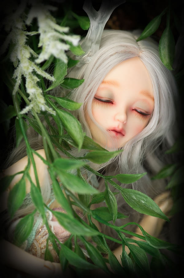 bjdsd娃娃evaminifee开眼闭眼关节玩偶送妆包bjd
