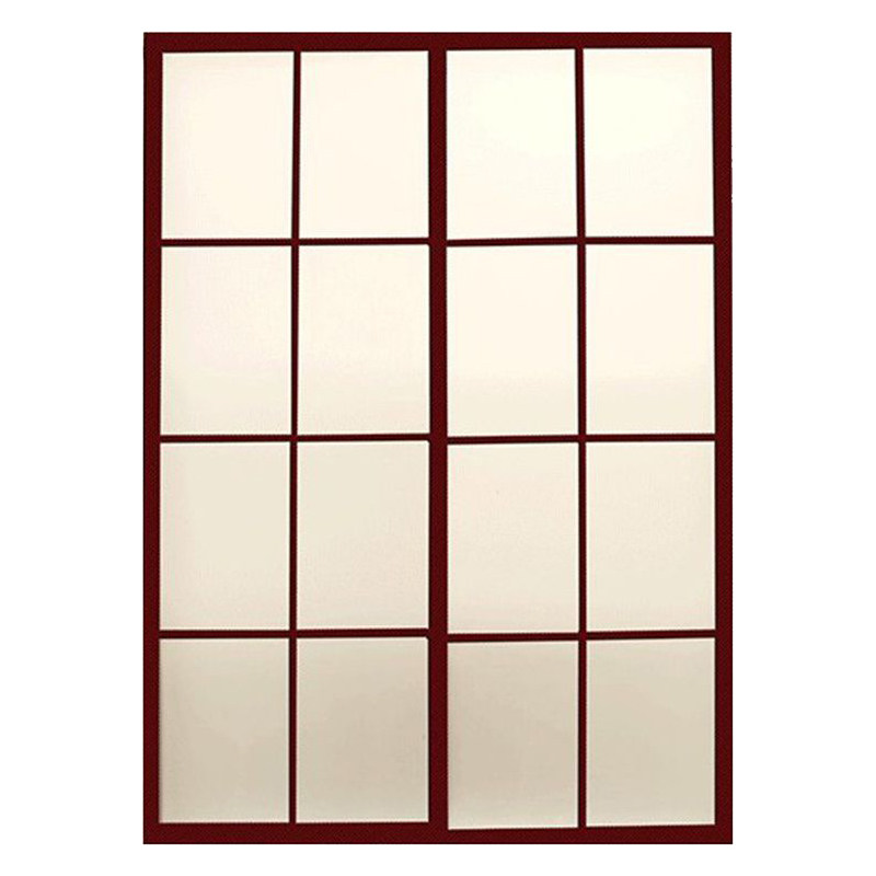 定制阳台推拉门厨房玻璃移门隔断单层钢化玻璃格子厨房门