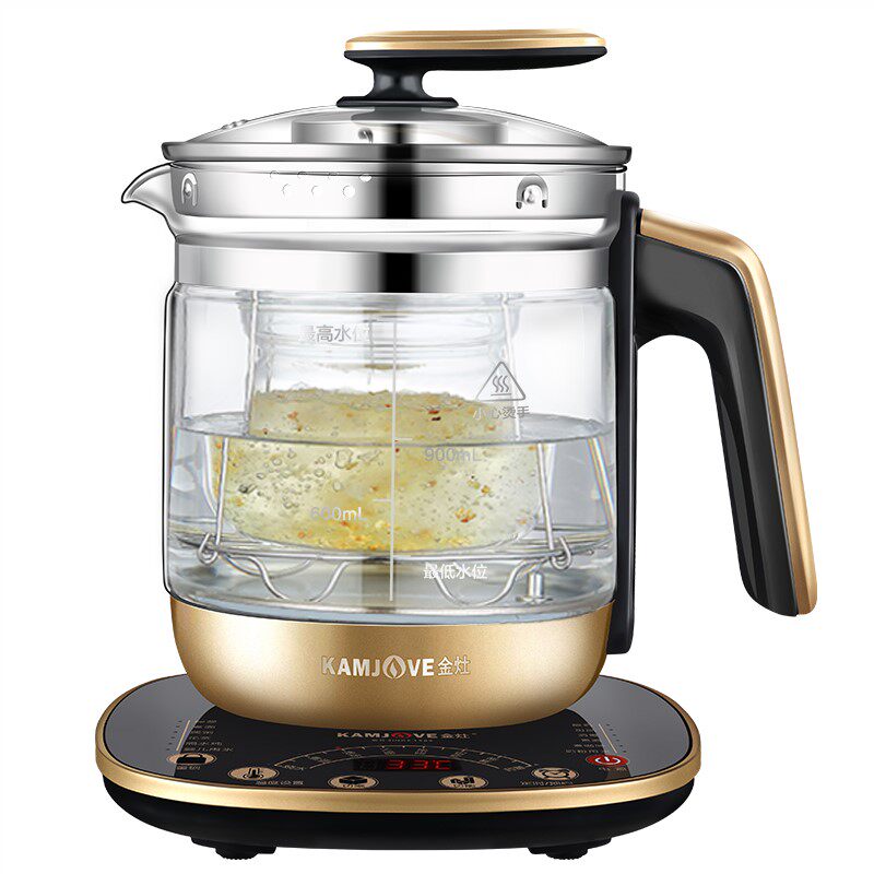 金灶ht590全自动加厚玻璃电热烧水壶煮黑花茶养身养生壶