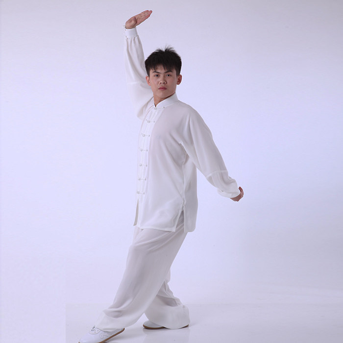 太极雅鑫龙拳春夏服男高弹麻透气练功武术太极拳太极服