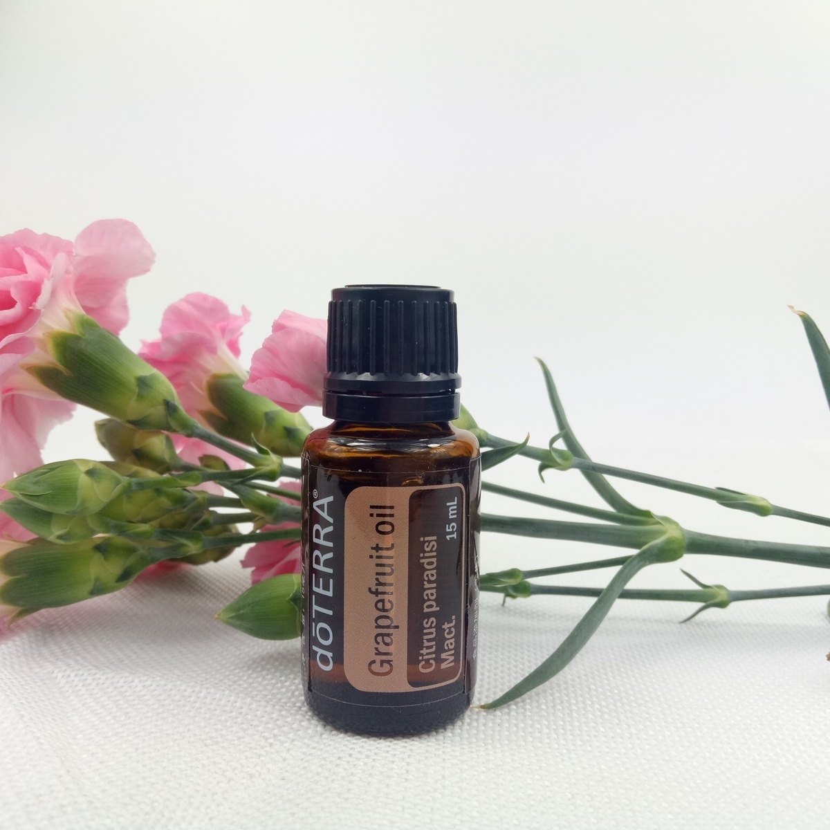 精油doterra多特瑞官网圆柚皮单方15ml香薰按摩平衡单方精油
